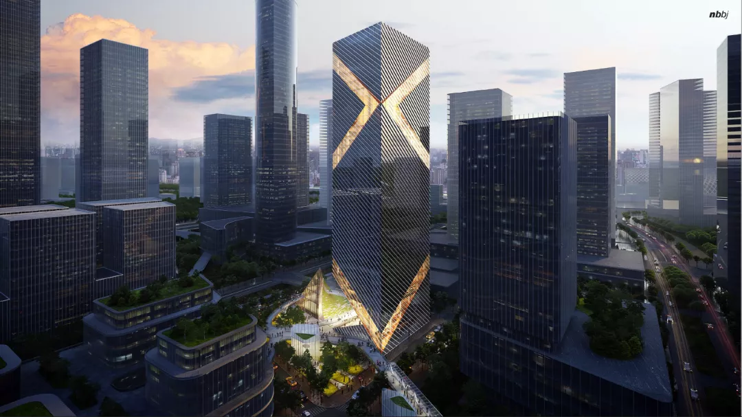 深圳后海静待x绽放乐信总部大厦