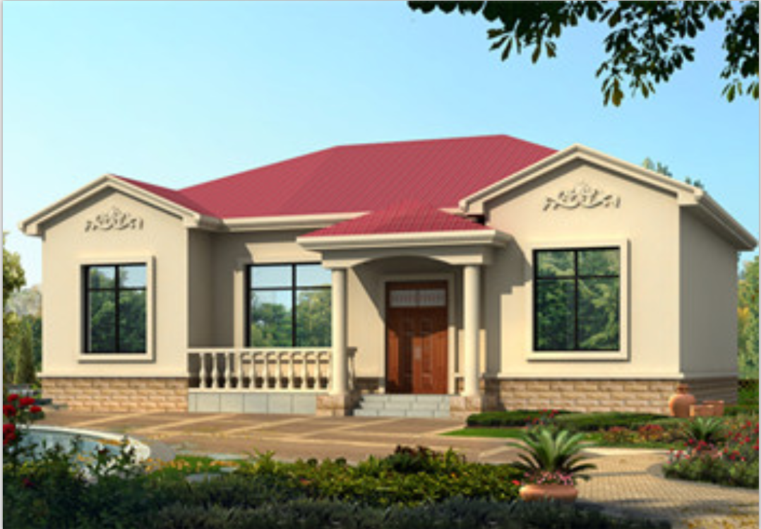 新农村一层平房设计图