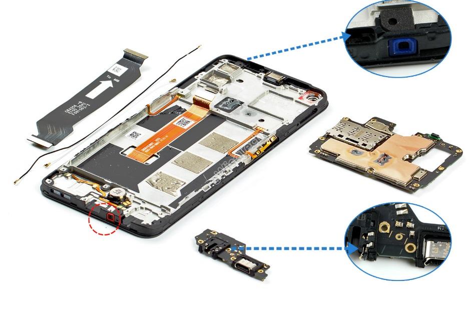 千元5g拆解篇oppok7x虽拆解简单但采用国产5g射频芯片
