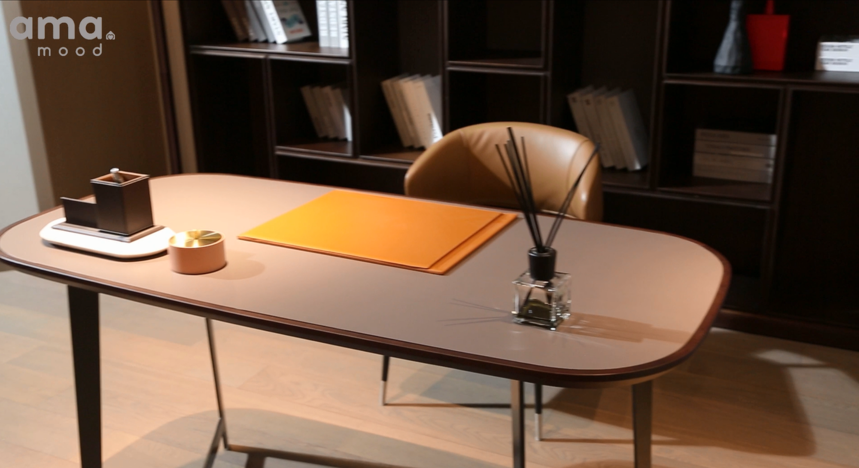 意式极简的书房提升家居高级感