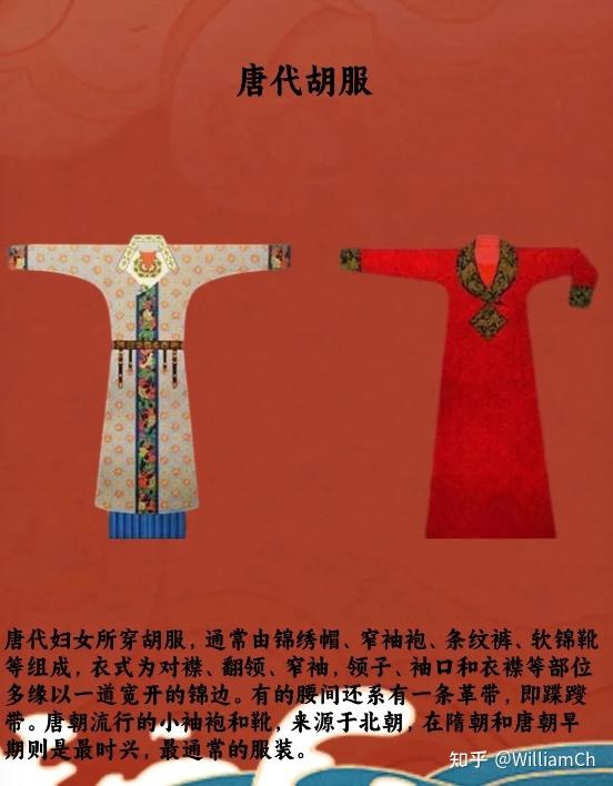 唐代胡服圆领袍 明朝的飞鱼服确实与蒙古的质孙服 近现代男性的马褂和女性旗袍的起源确实与清代服饰有关 - 知乎