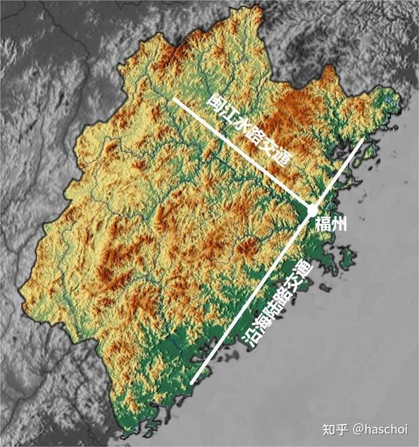 福建的地形与古代水陆交通 - 知乎