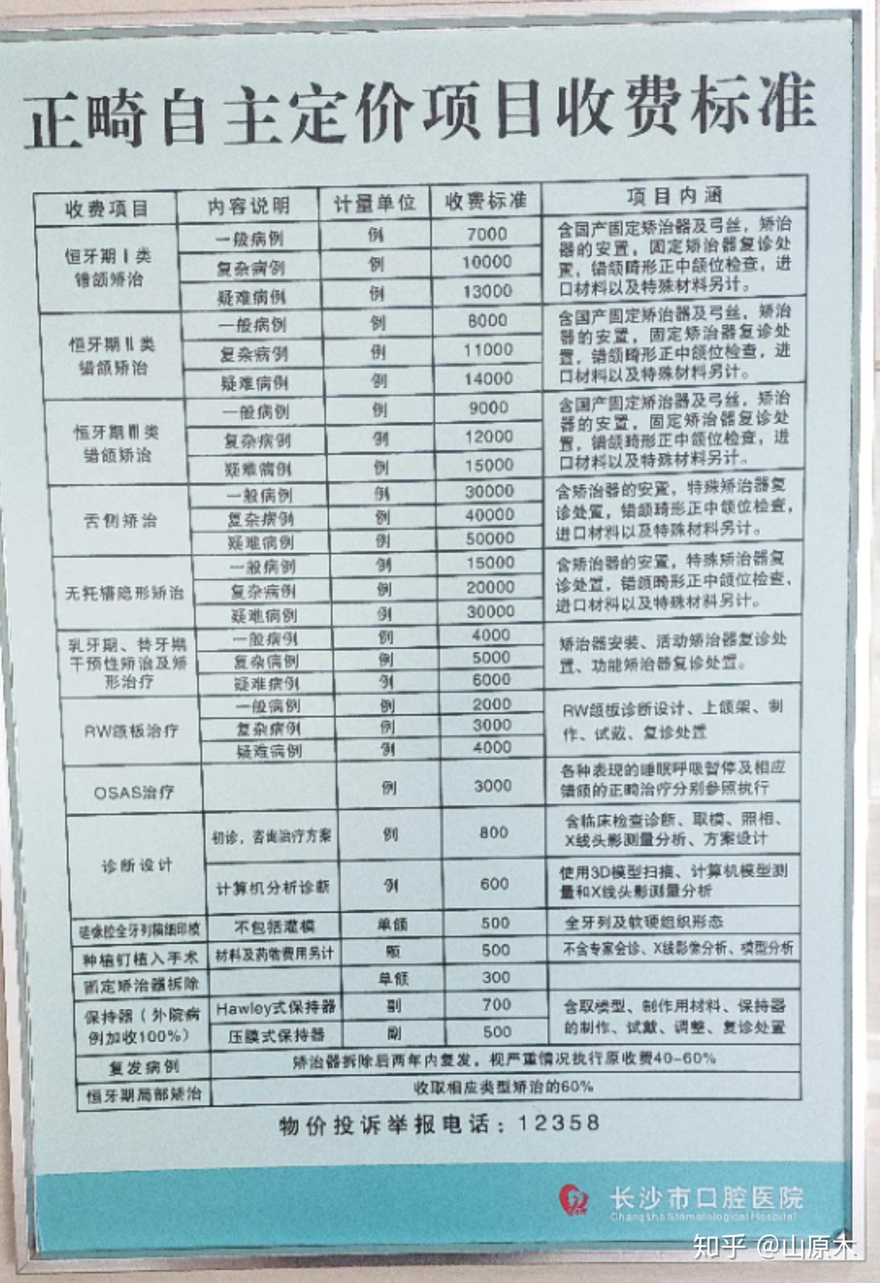 正颌手术 费用图片