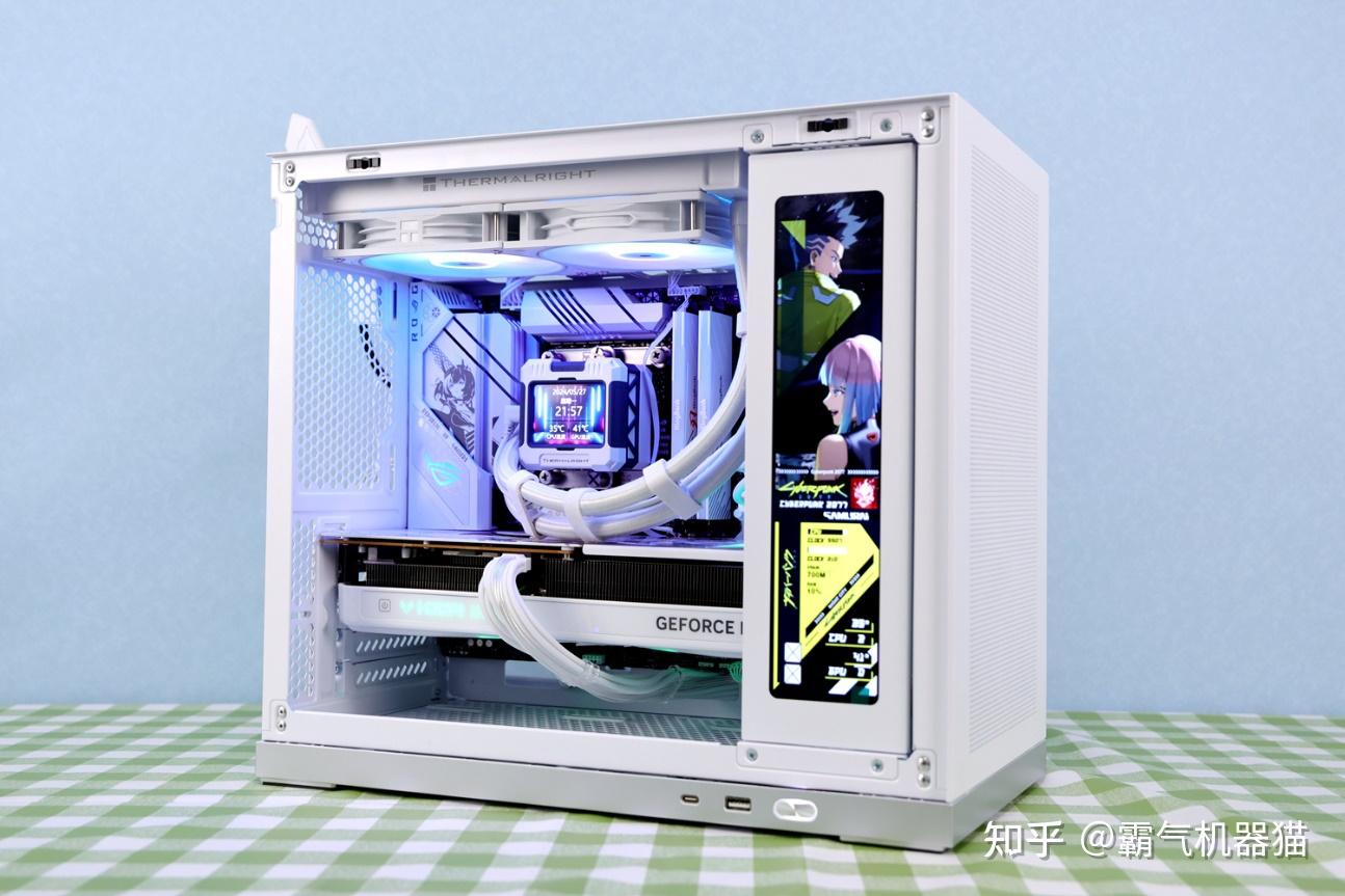 618就得搞电脑万元轻奢双屏赛博朋克游戏pc装机分享