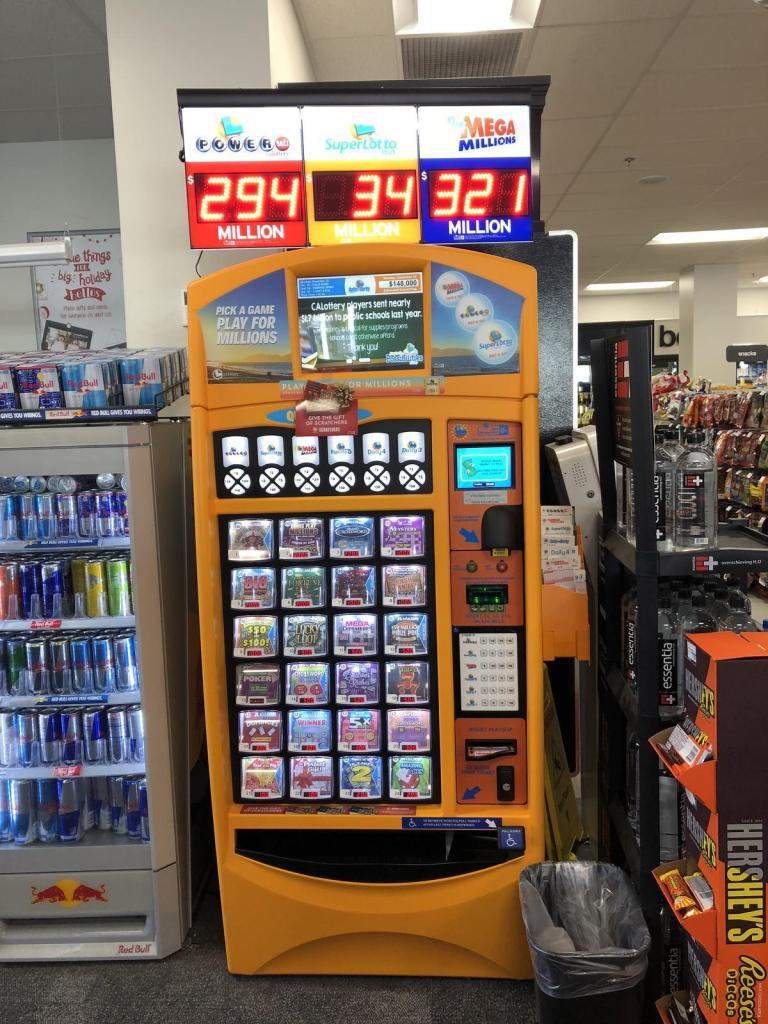 美国的彩票售货机是否有各种类型的彩票买呢