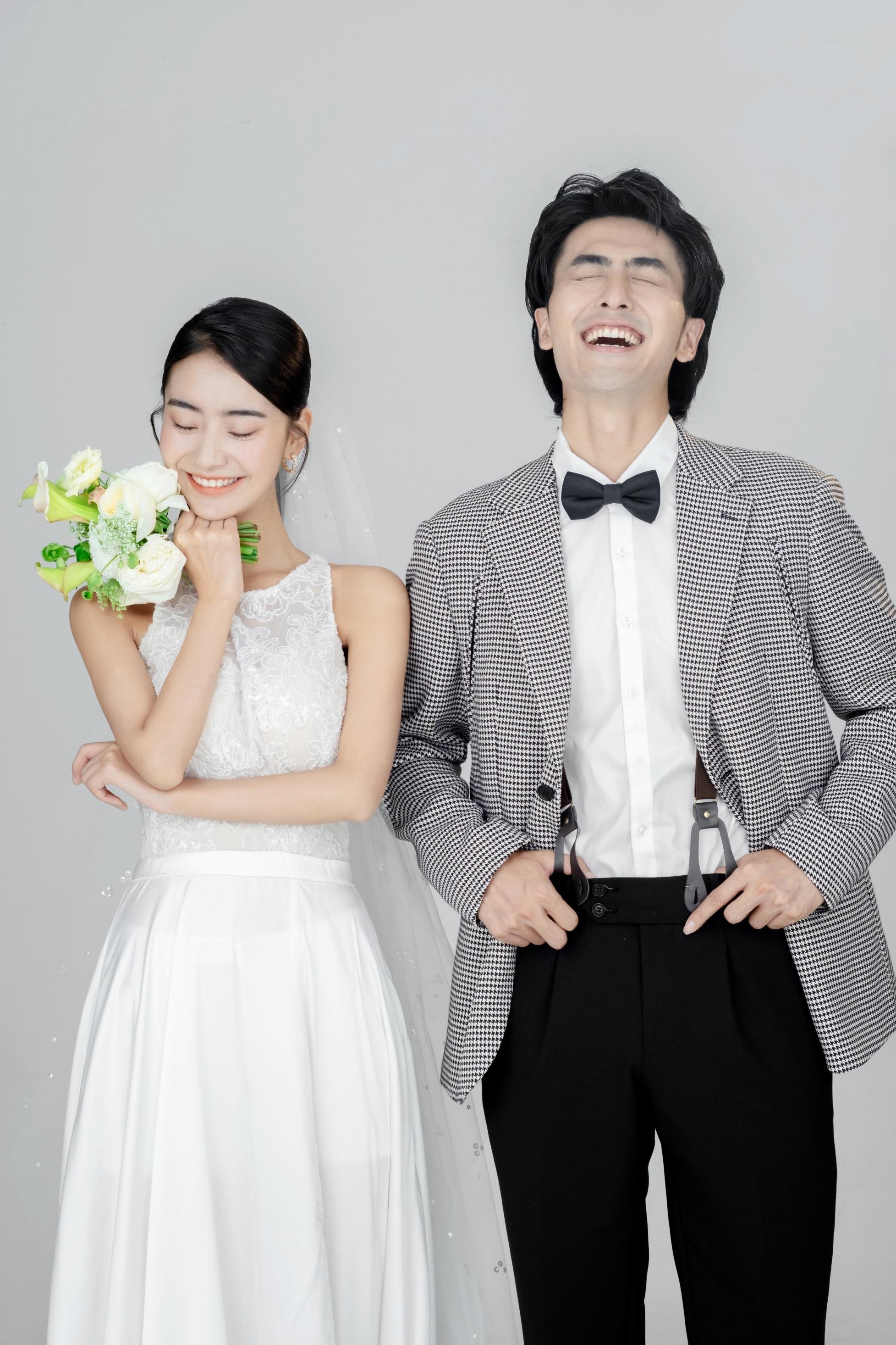 客照分享韩式唯美婚纱照客片等于样片