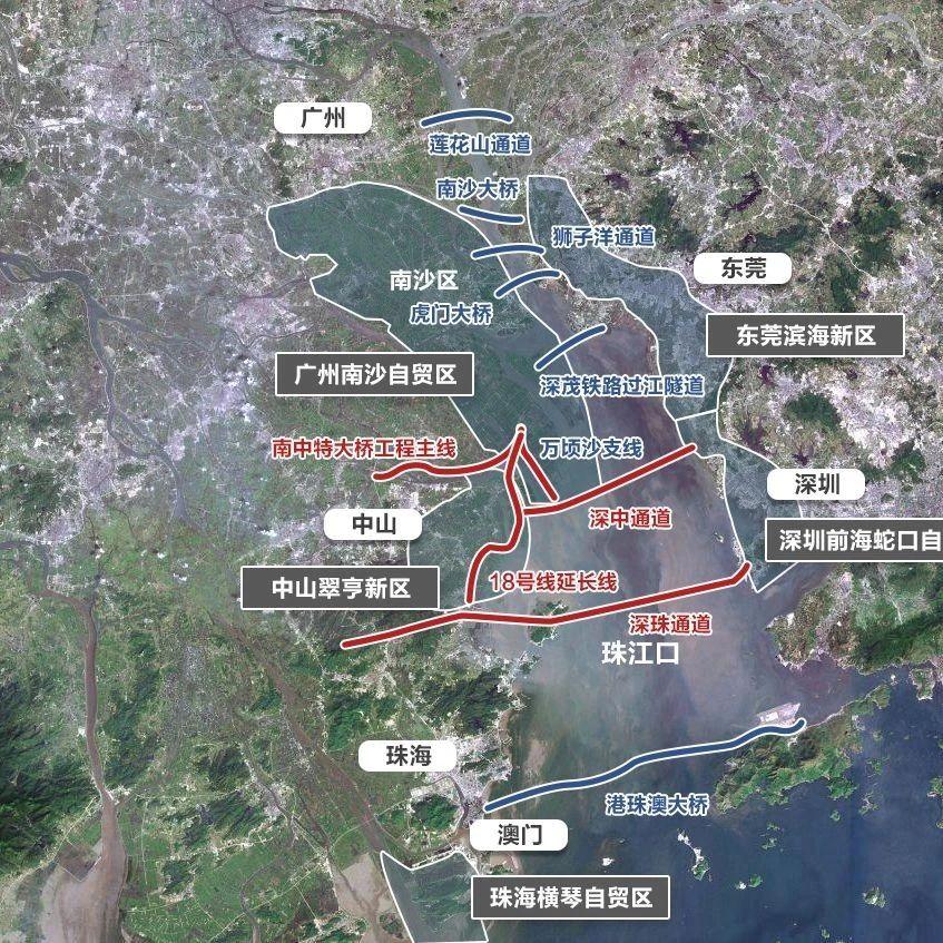 南中高速来了有望今年动工南沙十余分钟直达深圳前海