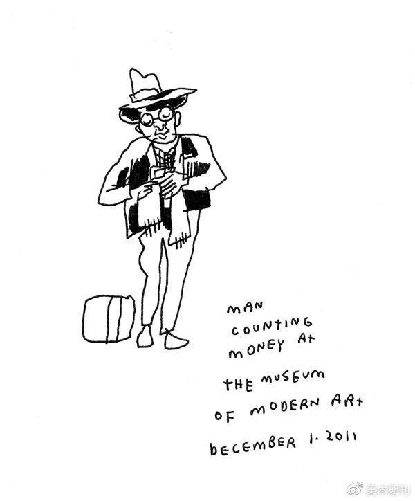 美术期刊谈漫画30000人速写jasonpolan要把纽约装进书里