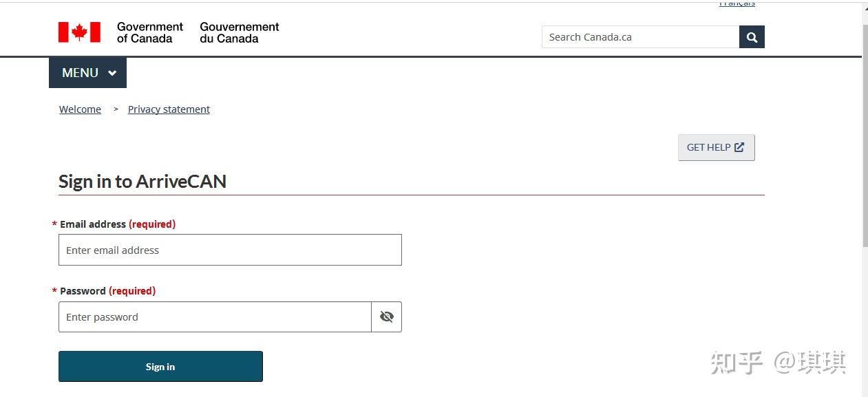 ArriveCAN详细版填写指引 知乎