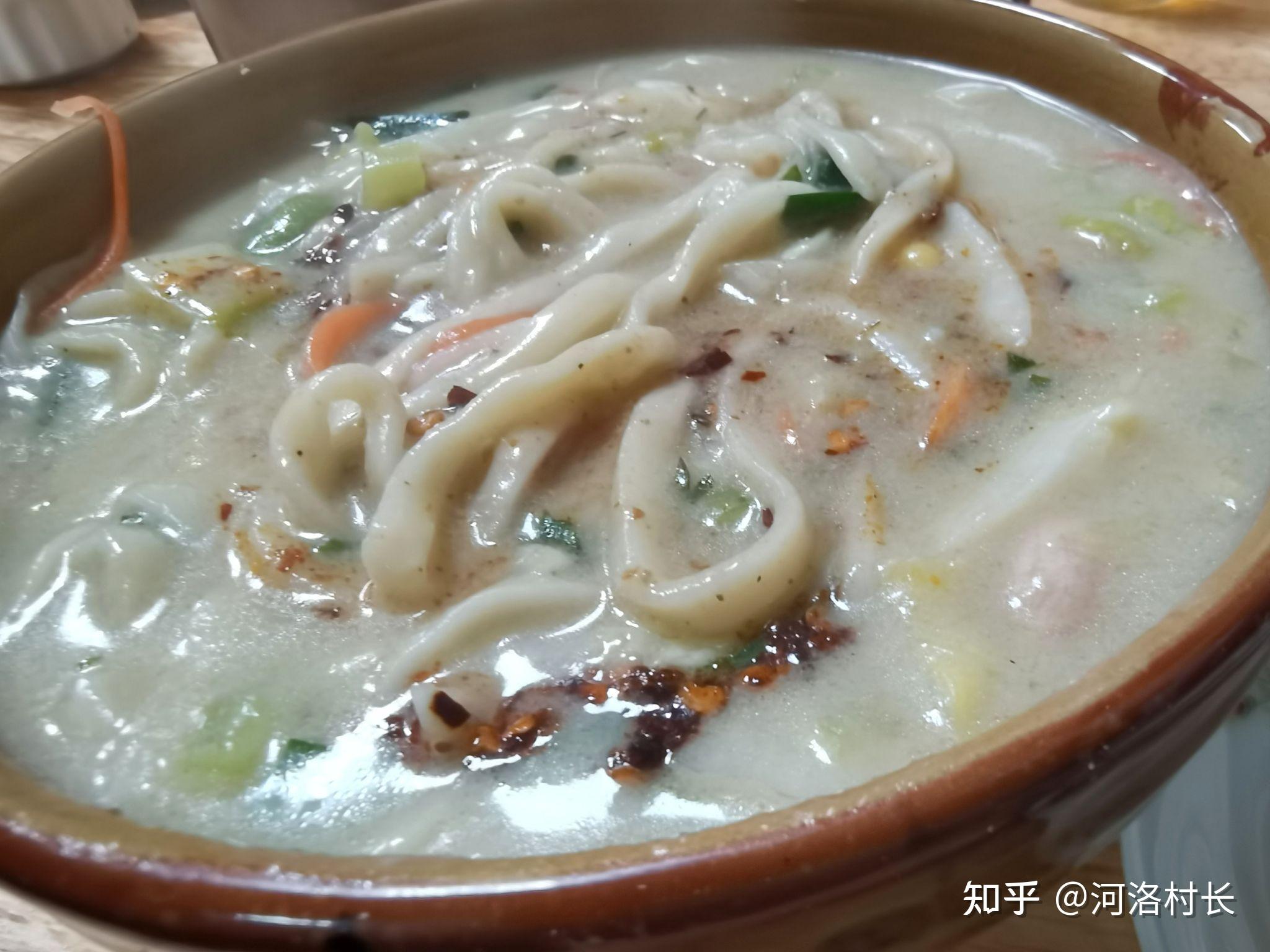 洛阳特色美食浆面条标配