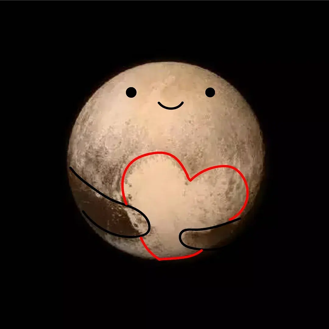 就是它——冥王星.