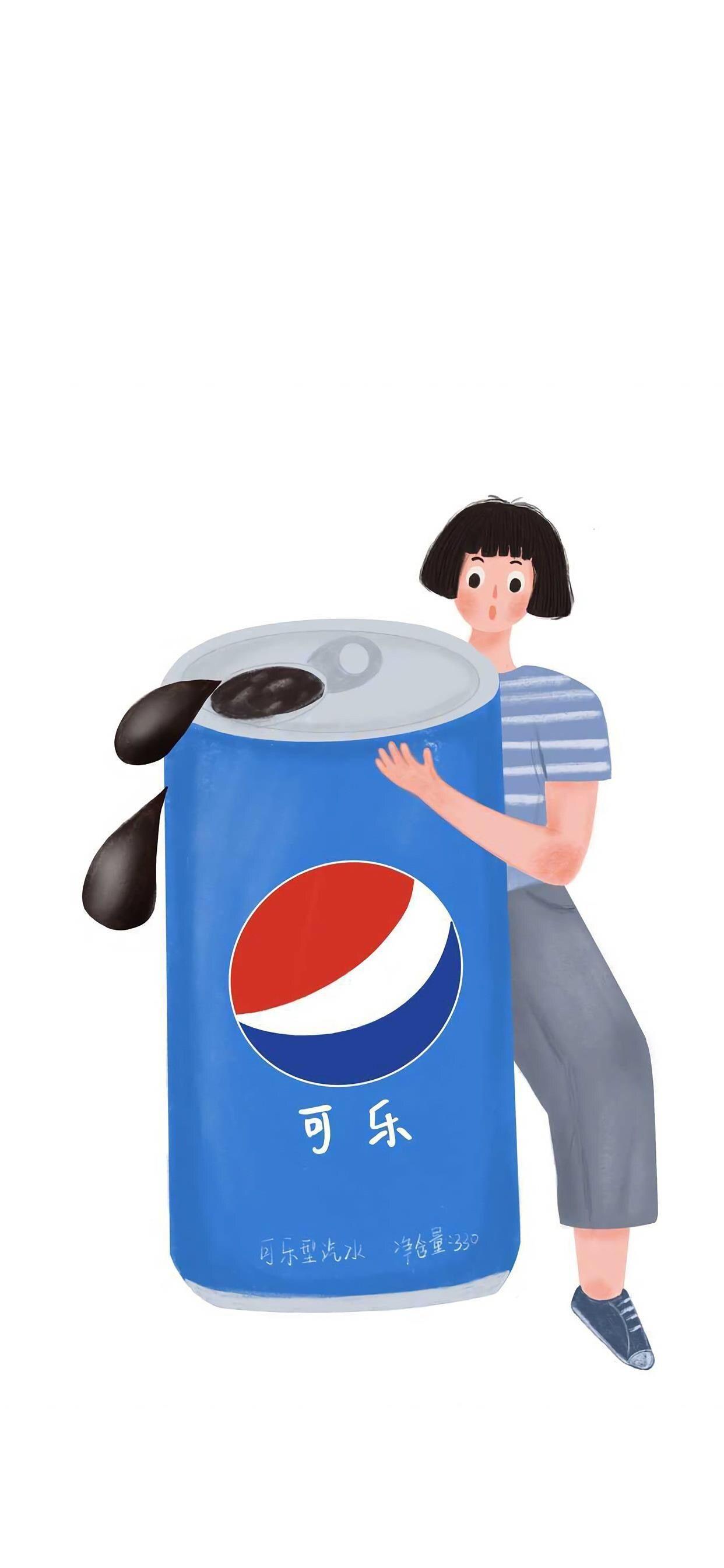 有没有这样百事可乐的壁纸