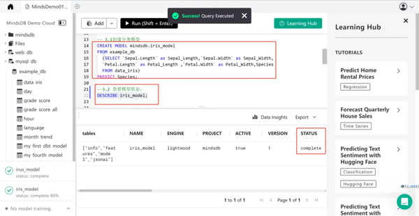 开启智能决策之门:初探MindsDB(SQL+机器学习) - 知乎
