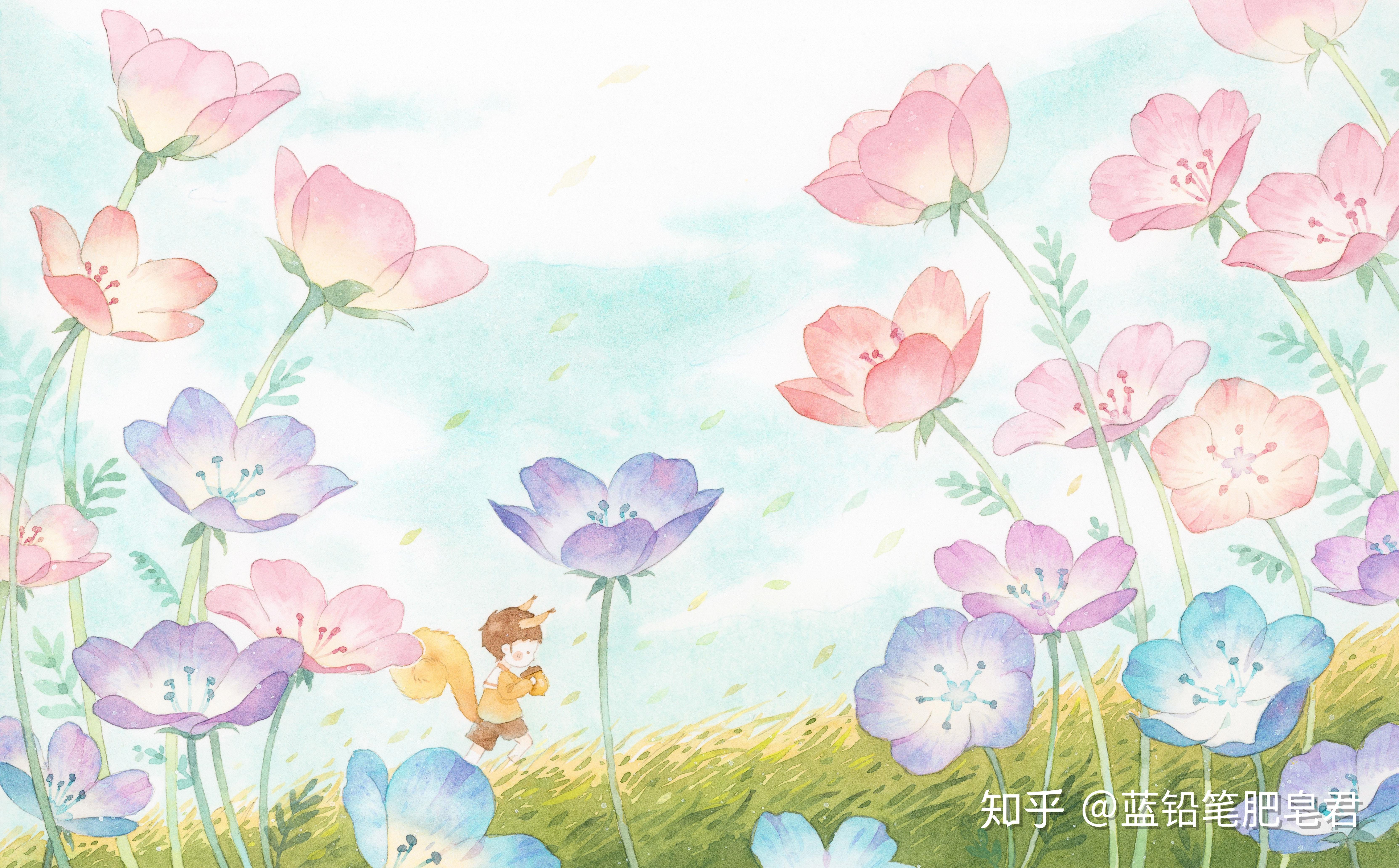 如何画出一副仙气温柔的水彩画?