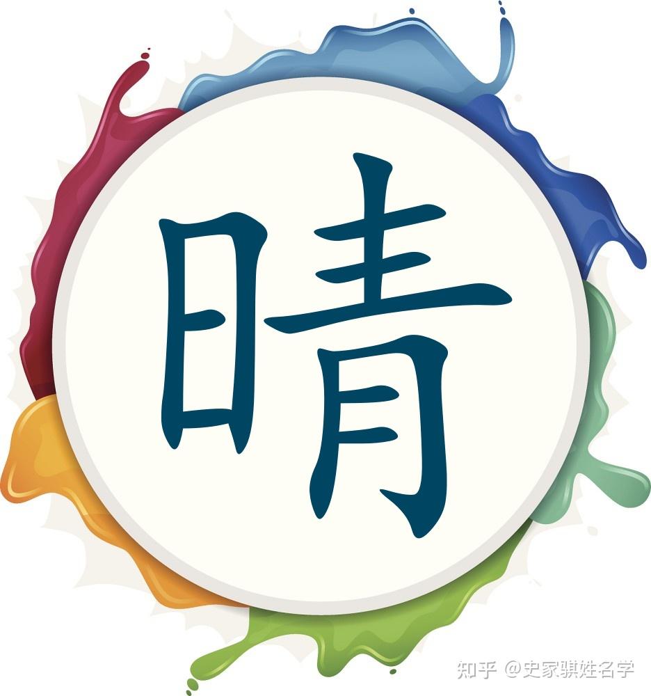 宝宝起名常用字晴的生肖姓名学汉字解析