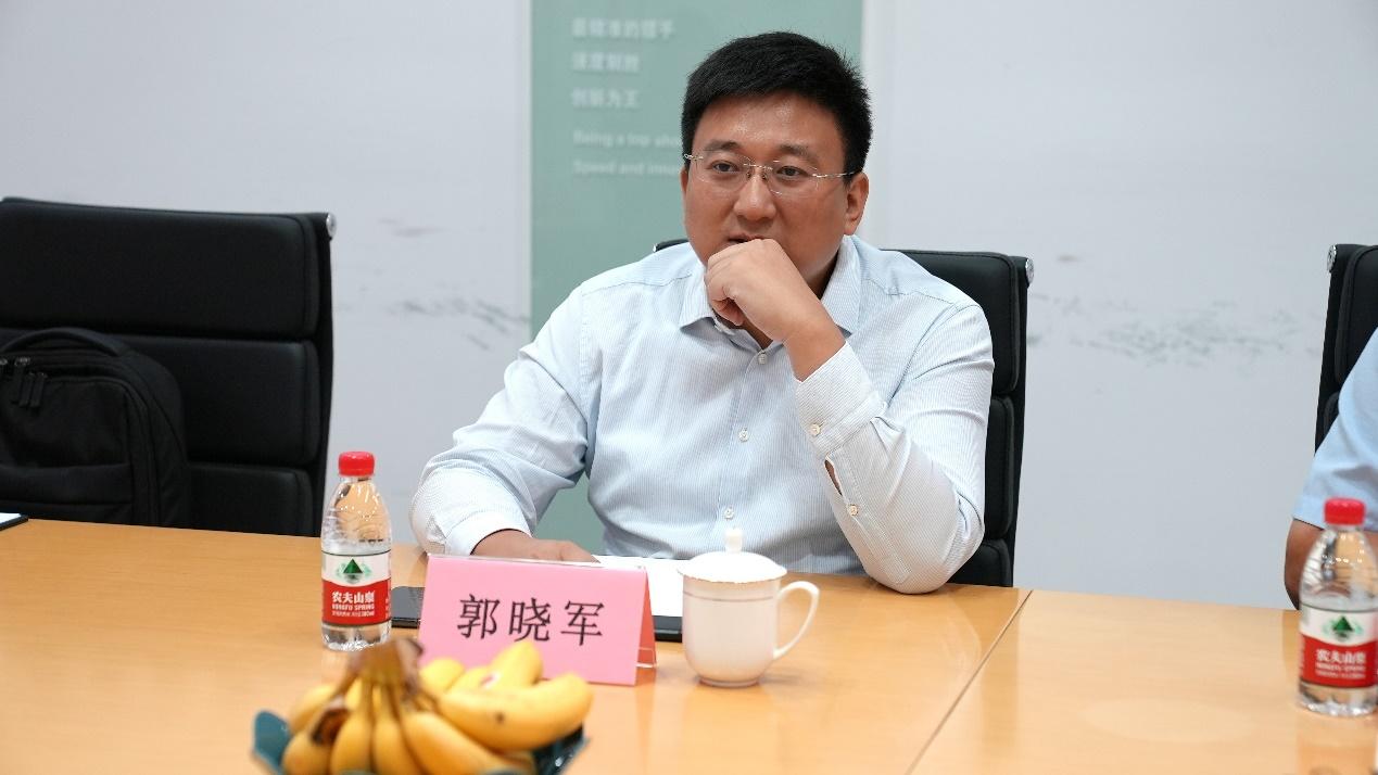 天津南开区合作交流办公室主任郭晓军一行莅临众望教育集团北京总部