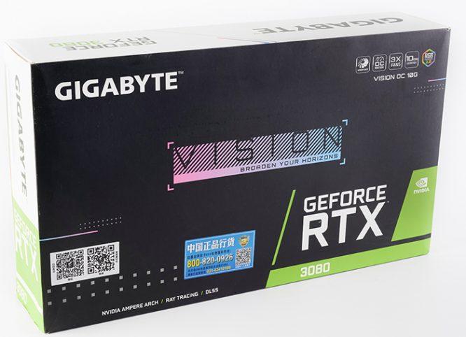生产游戏两不误技嘉geforcertx3080vision雪鹰