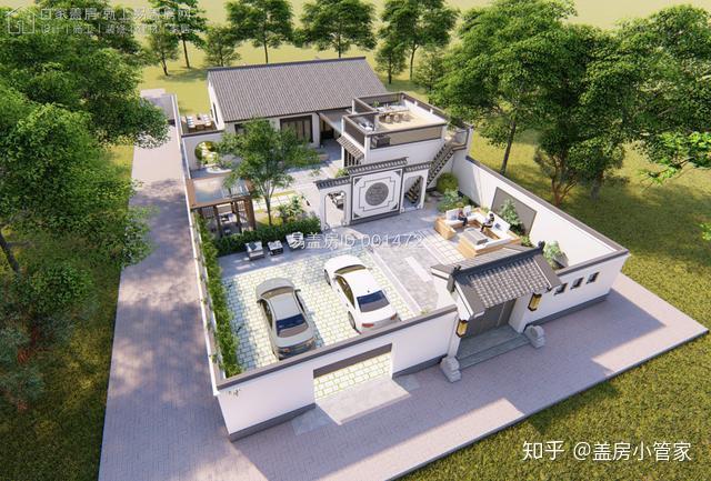 第一套:新中式合院