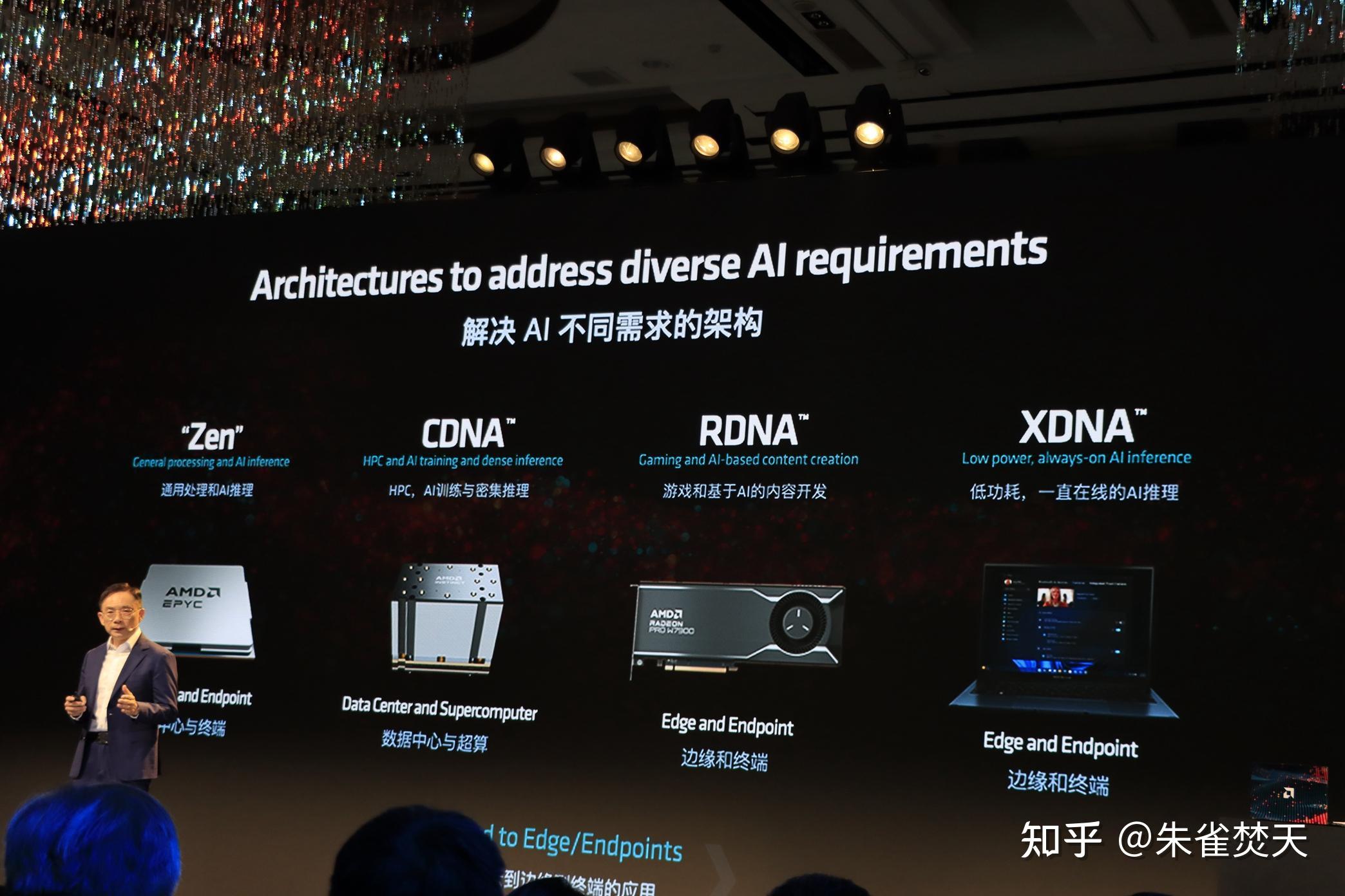 amdaipc创新峰会苏妈与众大佬上台分享未来ai愿景
