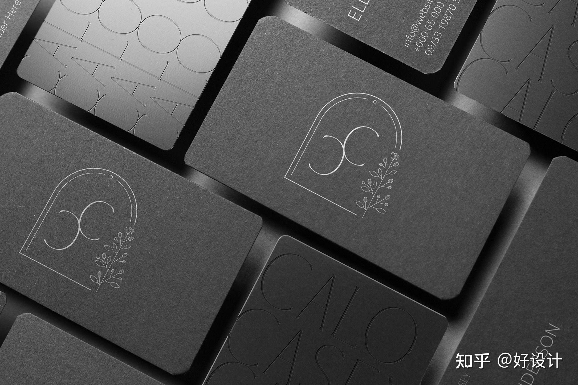 16款令人心动的高大上名片设计图片模板 - 知乎