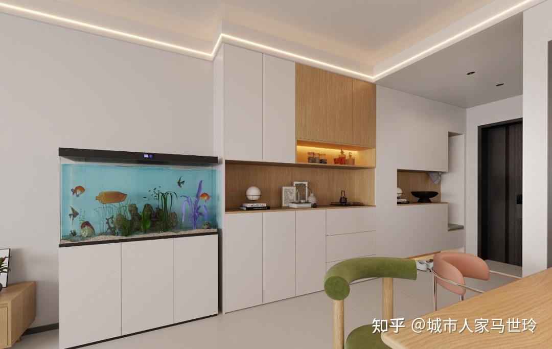 设计作品|龙湖天璞 128㎡,原木风怎么装得高级又治愈? - 知乎