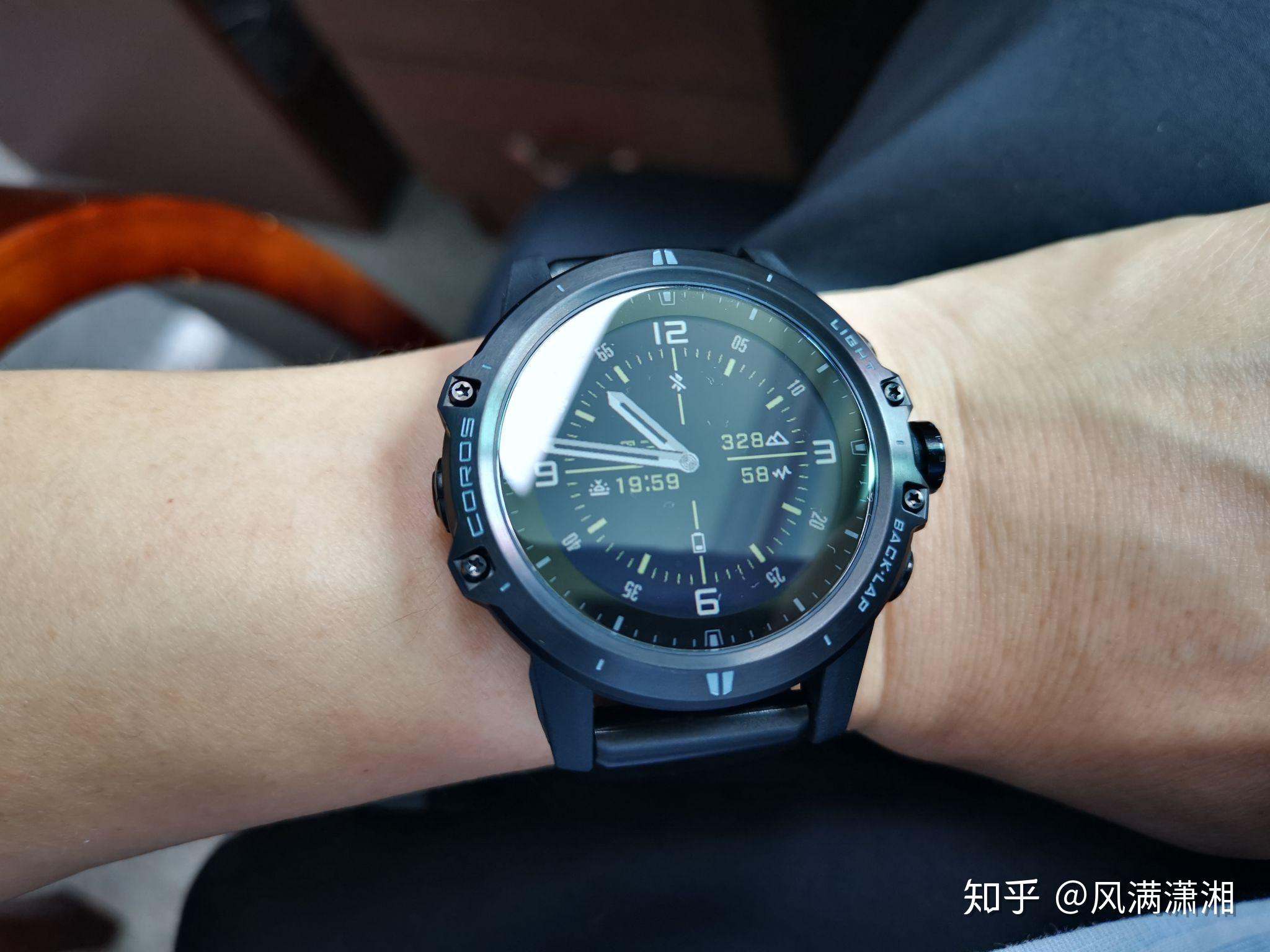 coros vertix运动手表使用感受今天收到货戴了半天