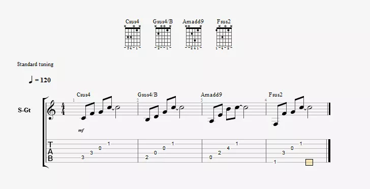 和弦进行怎么表现有心事的感觉