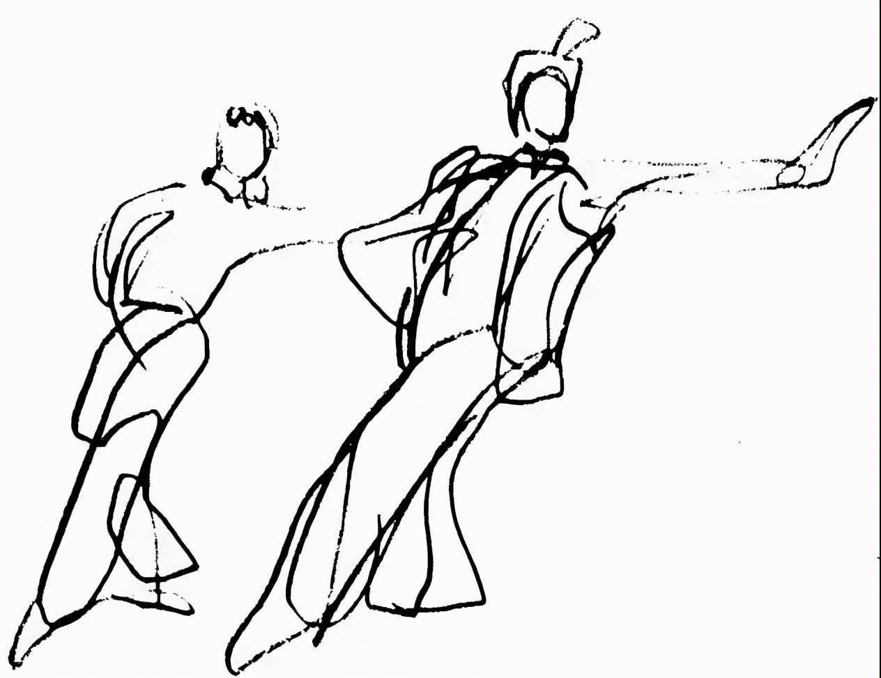 叶浅予先生珍贵的速写手稿