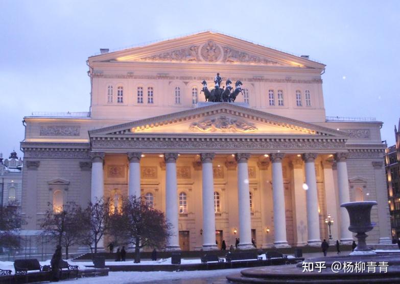 俄罗斯莫斯科风光之大剧院小剧院