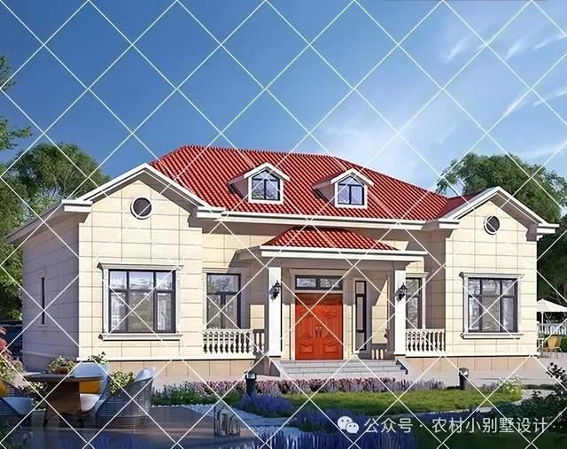 68套一层简欧农村自建房别墅,最低10万就起建一层乡村养老自建房 - 知乎