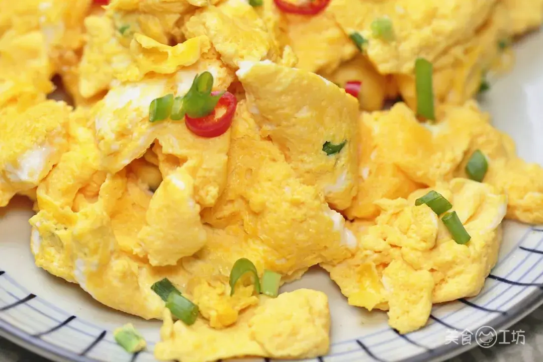 这才是高水准的炒鸡蛋半滴油都不加