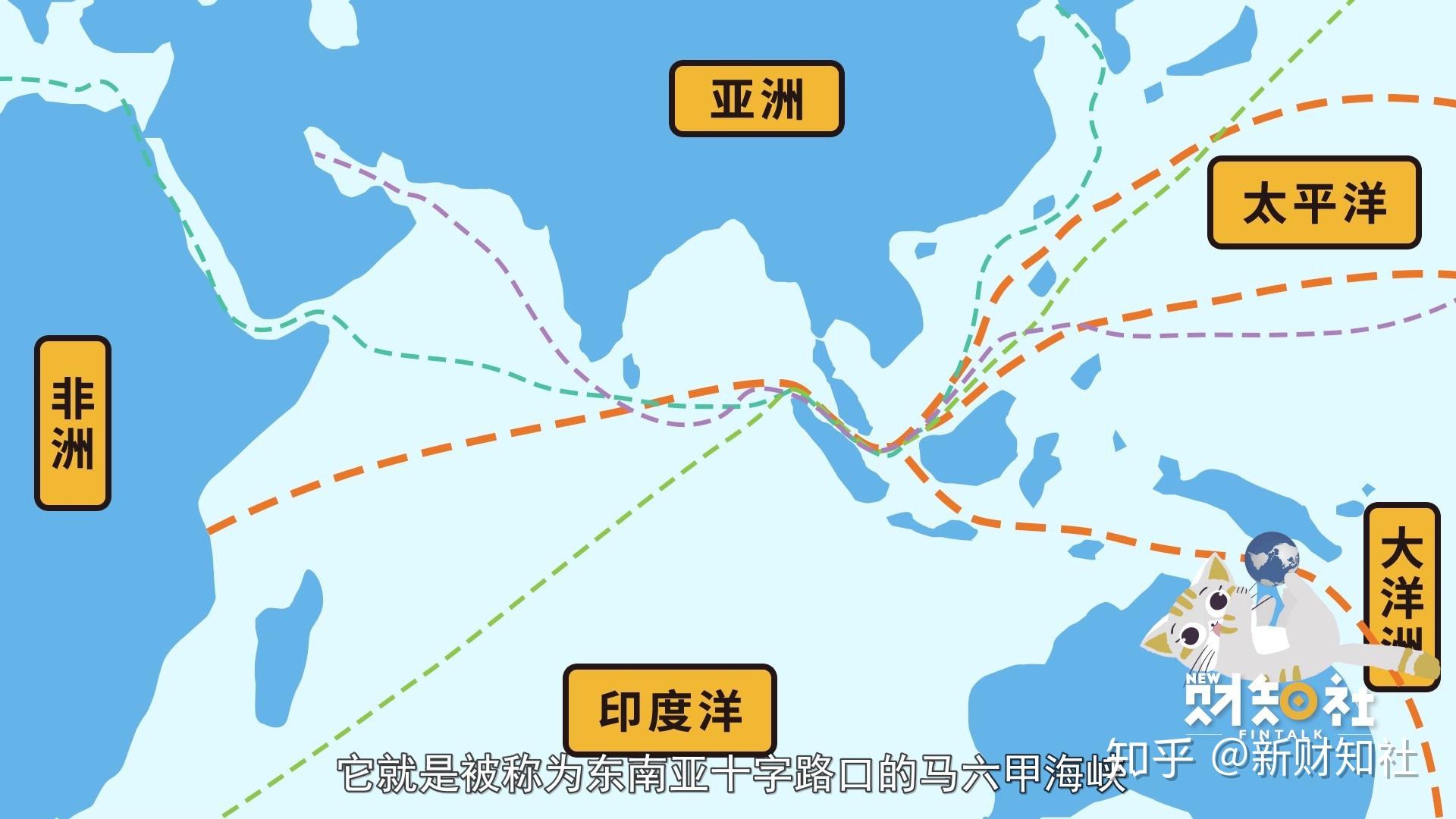 马六甲海峡示意图图片