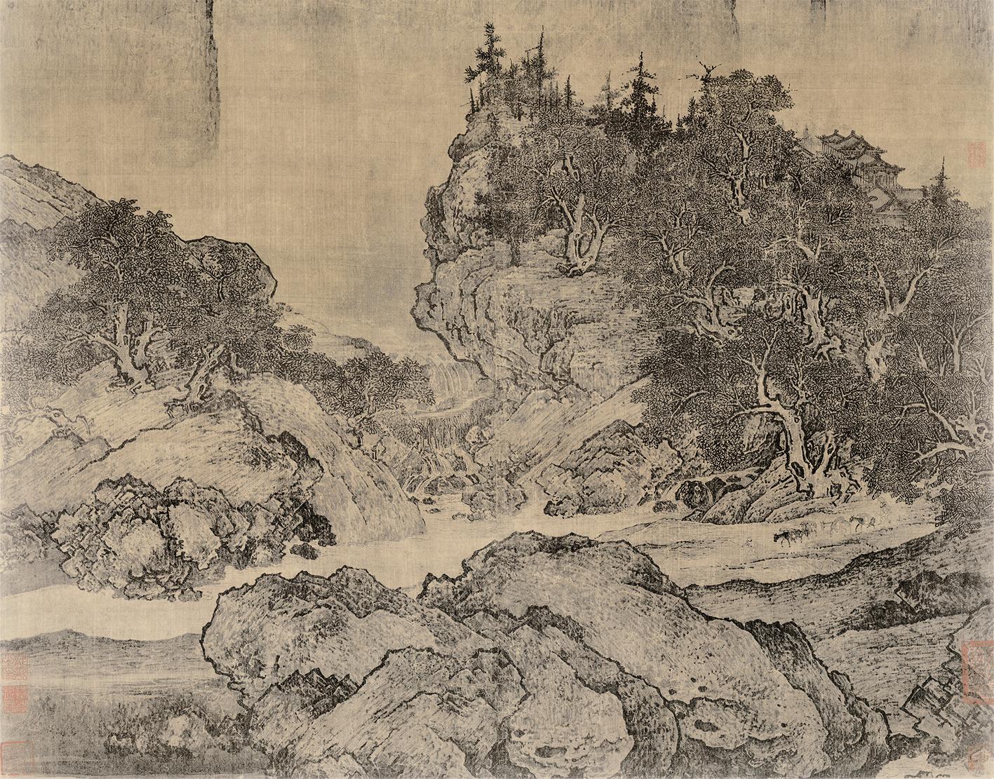 由范宽《溪山行旅图》而来的思想(上) - 知乎