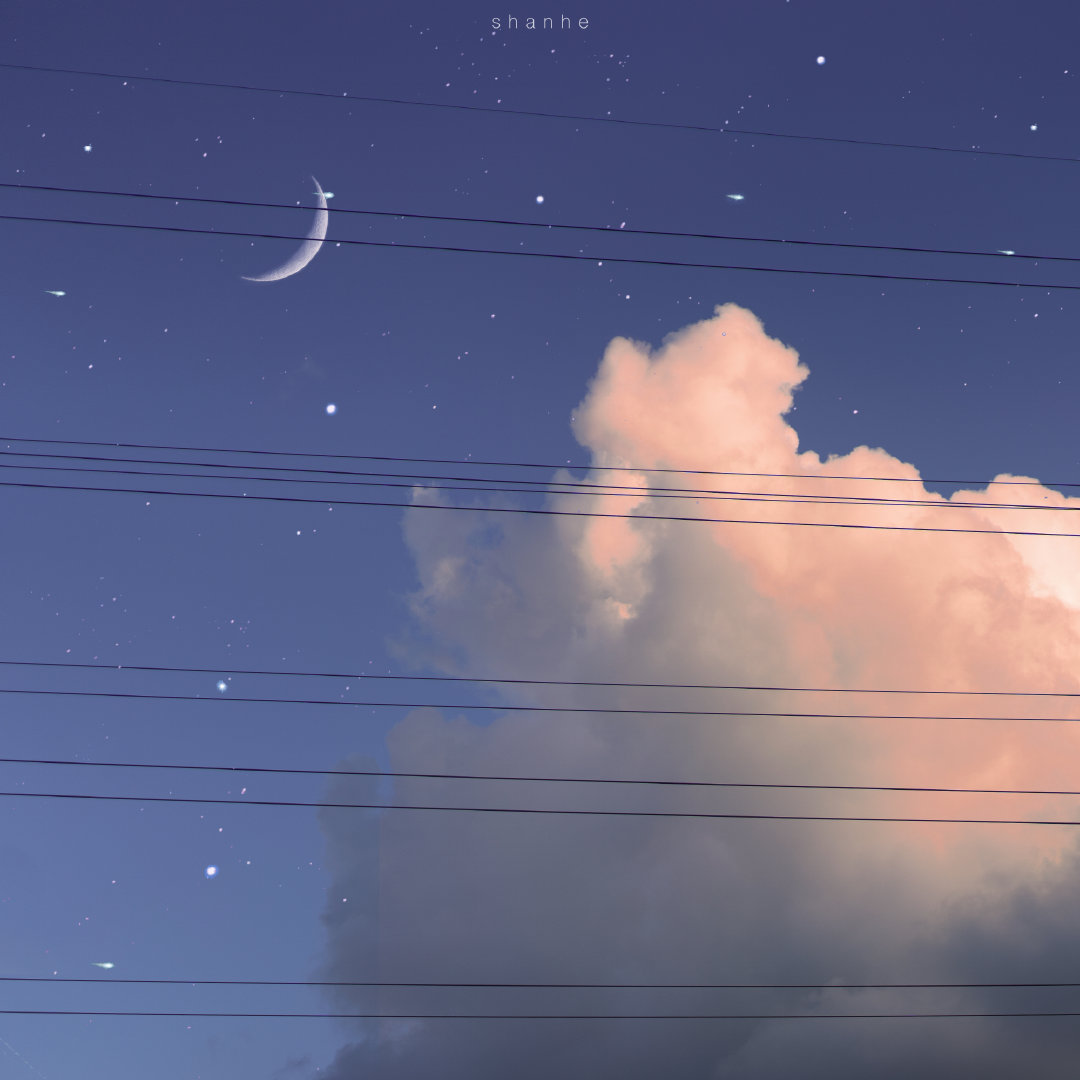 请问有无类似风格的星空云朵仙气十足的壁纸