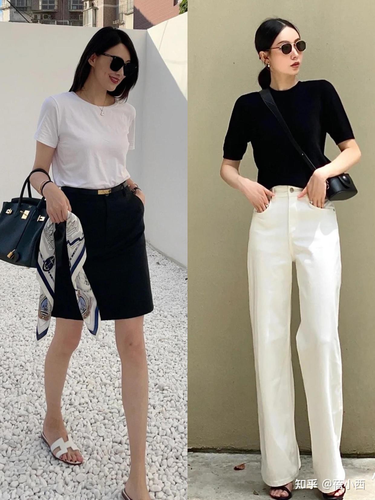 第一,黑白配怎么搭配更高级?