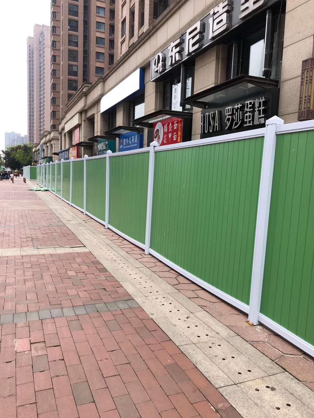 道路工程施工围挡板的要求及技术做法