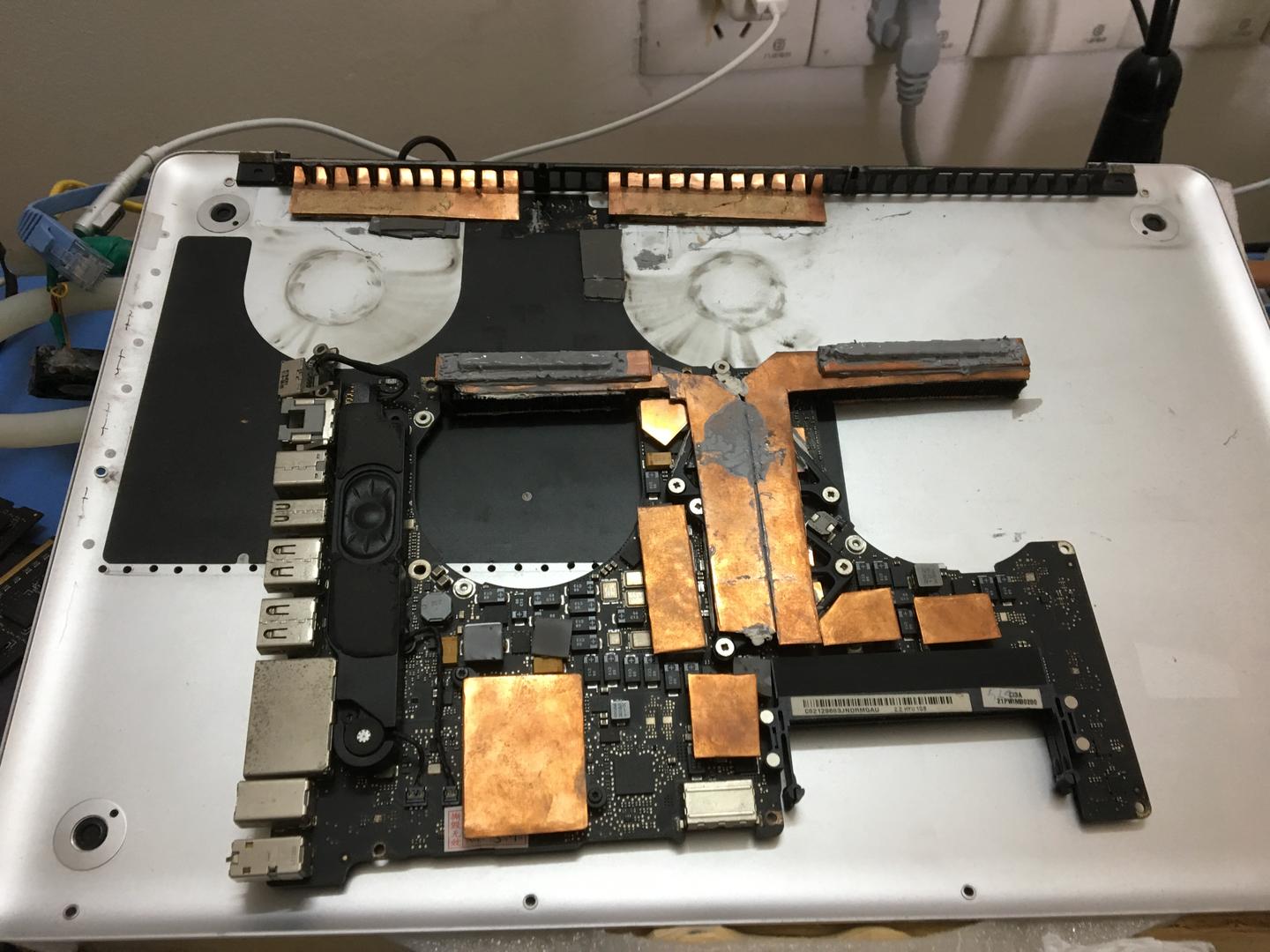 让您的macbook Pro 11 A1286 再战10年 夏天笔记本电脑大降温改造diy增加紫铜片风冷 自己改善散热问题 知乎