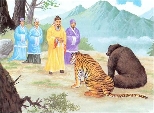 中国有盘古开天地那韩国的神话是啥