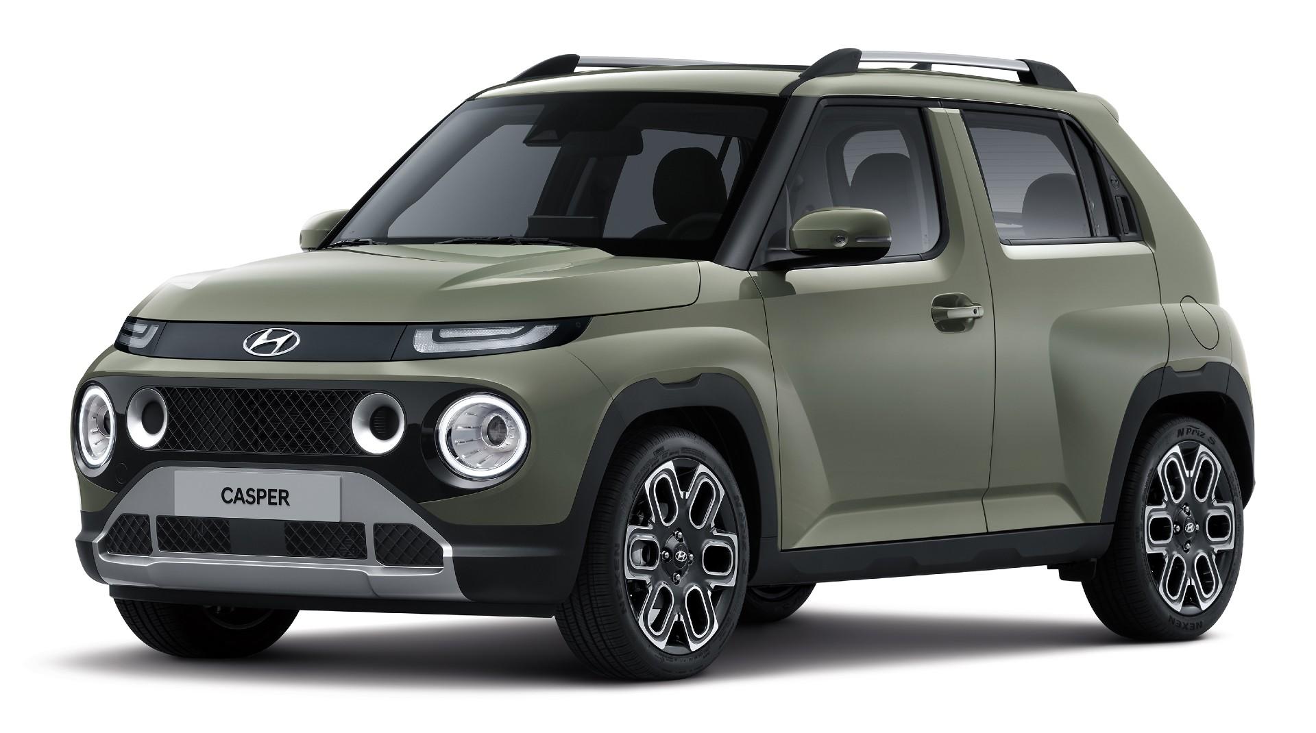 年底前推出现代入门级suvcasper官图发布