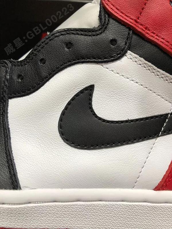 Nike Air Jordan 1 AJ1黑脚趾如何辨真假? - 知乎