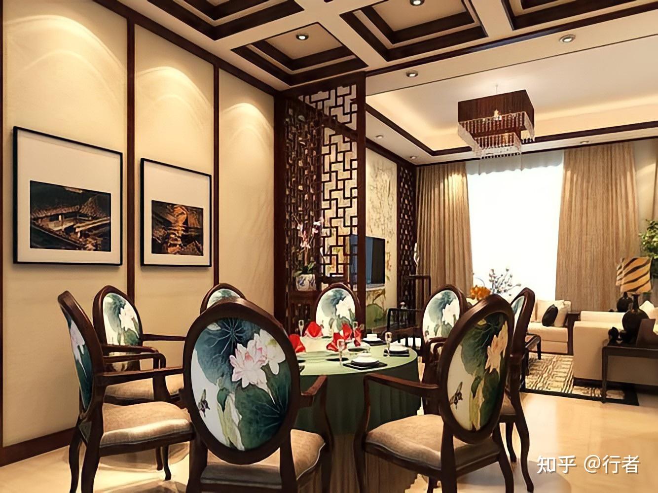 酷空间—新中式餐厅设计:屏风在餐饮空间的设计应用 - 知乎