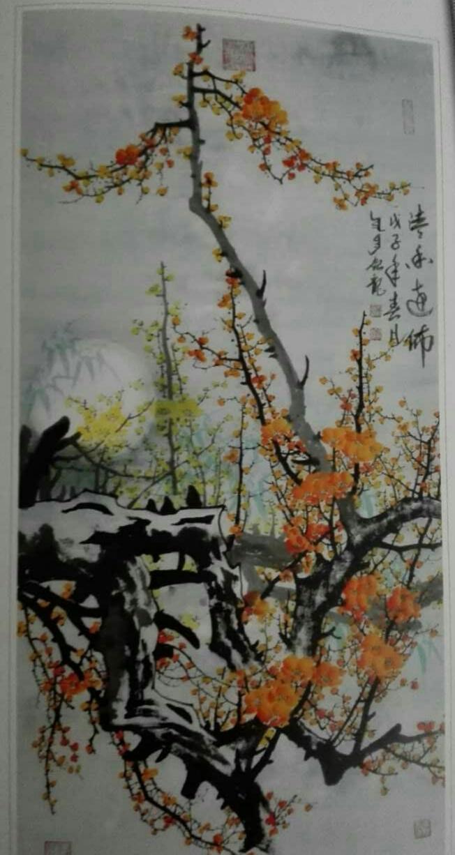 著名艺术画家爱新觉罗·银龙作品鉴赏