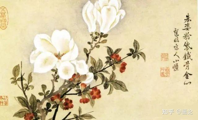 历代名家笔下的玉兰花,美不胜收 - 知乎