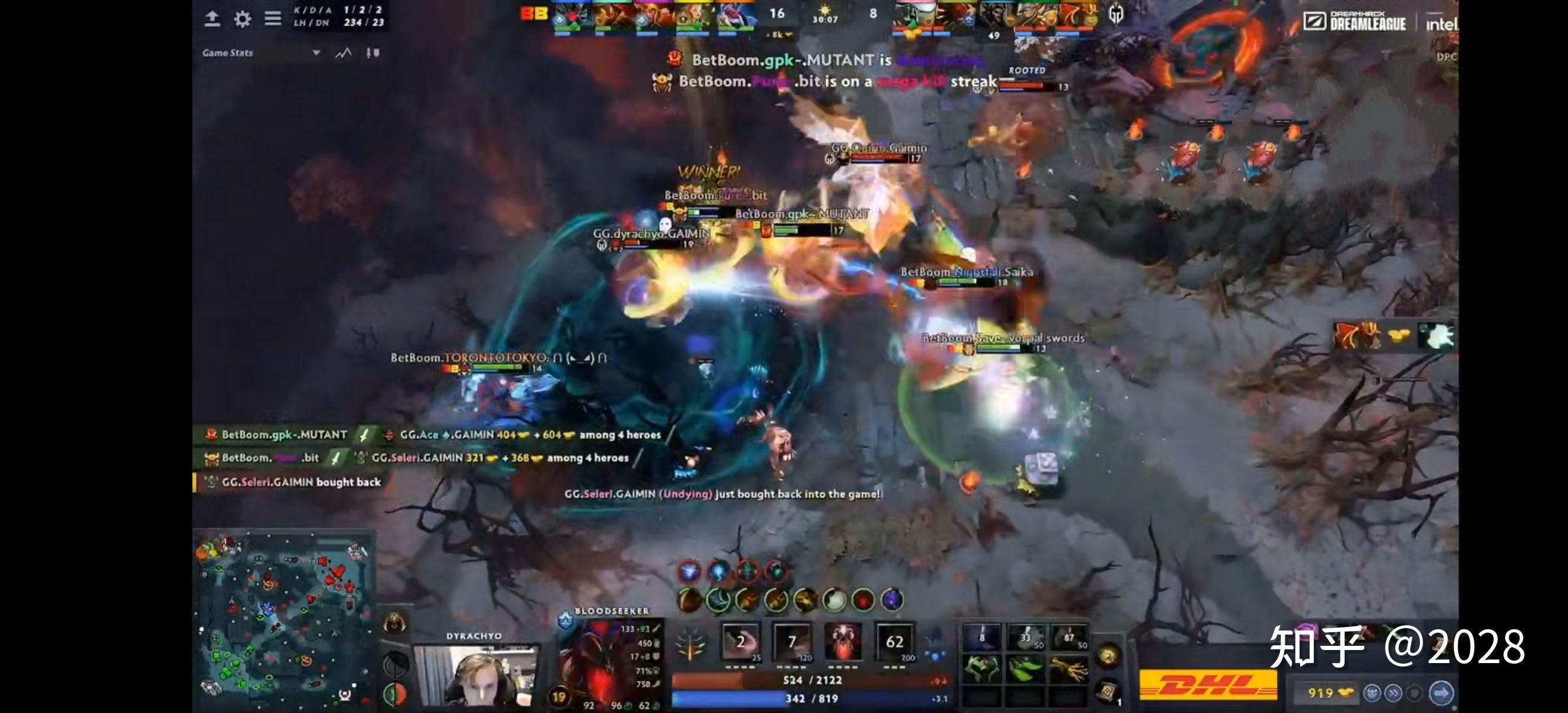 血魔上演一滴血奇迹,dota2梦幻联赛S20GG再获冠军! - 知乎