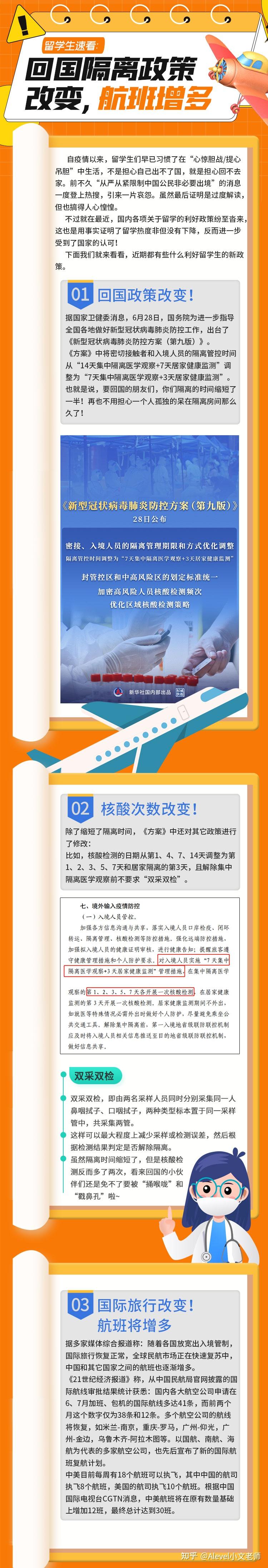 回国隔离政策改变,航班增多 - 知乎