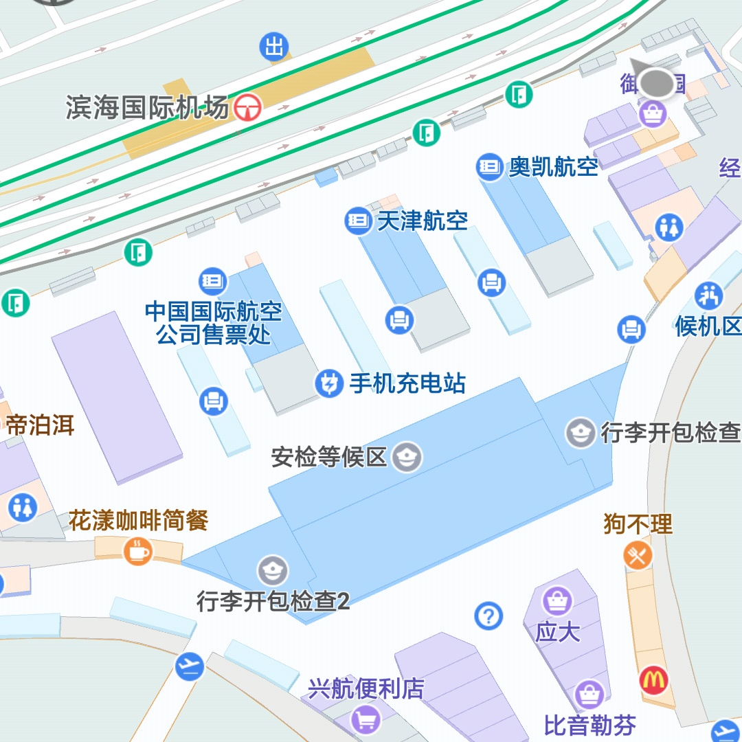 天津滨海机场能过夜吗?