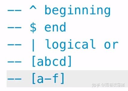SQL学习笔记 -- REGEXP - 知乎