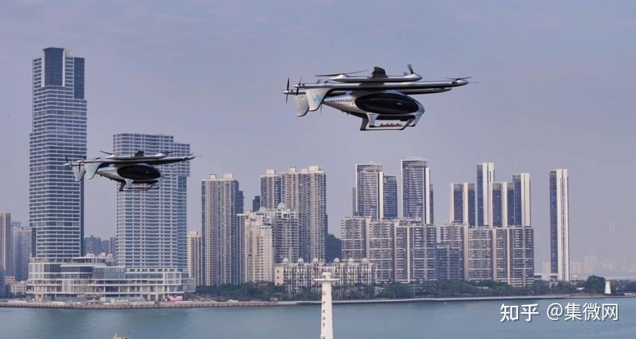 盛世龙"的电动垂直起降航空器(evtol)日前自广东深圳蛇口邮轮母港起飞