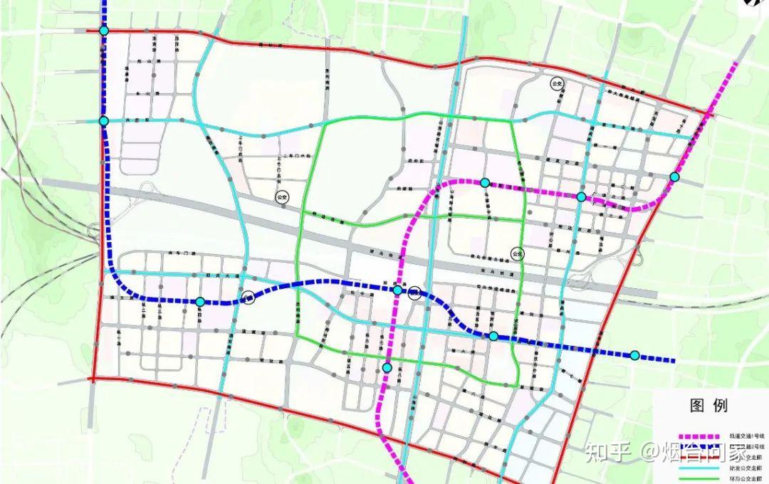 烟台南站及周边区域综合交通规划研究草案公示