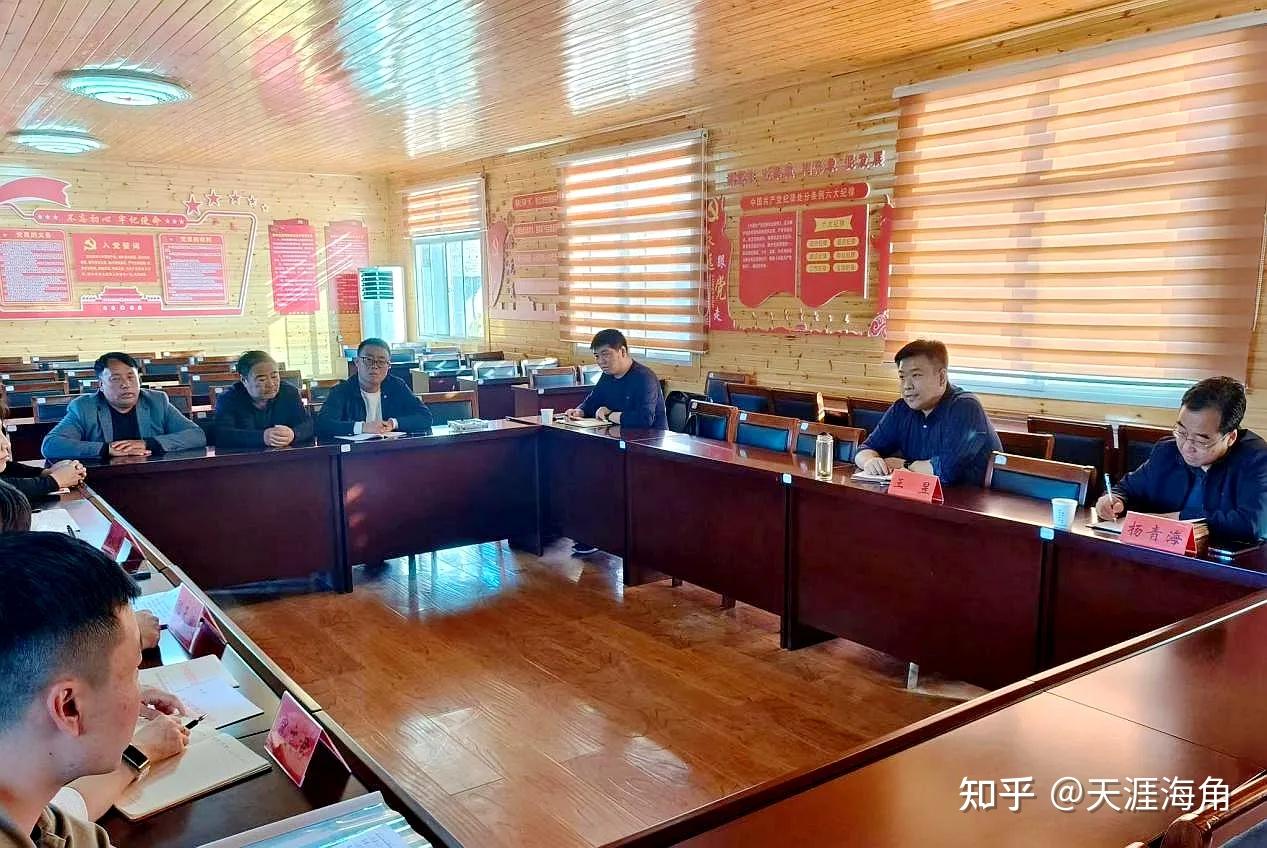 卢氏县委常委组织部部长王昱到双龙湾镇调研